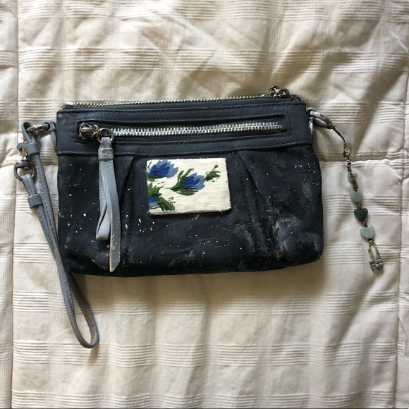 Painted Poppy Coach Clutch - Picture 2 of 4